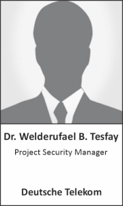 Dr. Welderufael B. Tesfay